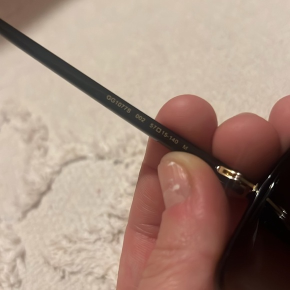 Gucci Aviator-Frame Acetate Sunglasses 1077S new in box - Picture 9 of 12